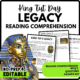 King Tuts Legacy Reading Comprehension Worksheet-Printable and Editable