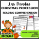 Christmas Procession Reading Comprehension Worksheet-Printable and Editable