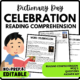 Women's History Month Word Celebration Reading Comprehension Worksheet-Printable and Editable