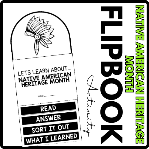 Native American Heritage Month Flipbook