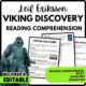 Norse Heritage Reading Comprehension Worksheet-Printable and Editable