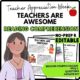 Why Teachers Are Awesome? Reading Comprehension Worksheet-Printable and Editable