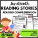 Reading Stories About Juneteenth Reading Comprehension Worksheet-Printable and Editable
