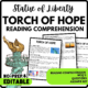 Torch of Hope Reading Comprehension Worksheet-Printable and Editable