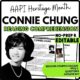 Connie Chung Reading Comprehension Worksheet-Printable and Editable