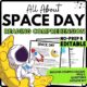 Space Day Reading Comprehension Worksheet-Printable and Editable