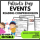 April Revolutionary Events Reading Comprehension Worksheet-Printable and Editable