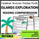 Caribbean Islands Exploration Reading Comprehension Worksheet-Printable and Editable