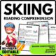 Skiing Reading Comprehension Worksheet-Printable and Editable