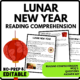 Lunar New Year Reading Comprehension Worksheet-Printable and Editable