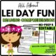 Lei Day Fun Reading Comprehension Worksheet-Printable and Editable