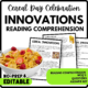 Cereal Innovations Reading Comprehension Worksheet-Printable and Editable