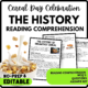 The History of Breakfast Cereal Reading Comprehension Worksheet-Printable and Editable