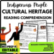 Cultural Heritage Reading Comprehension Worksheet-Printable and Editable