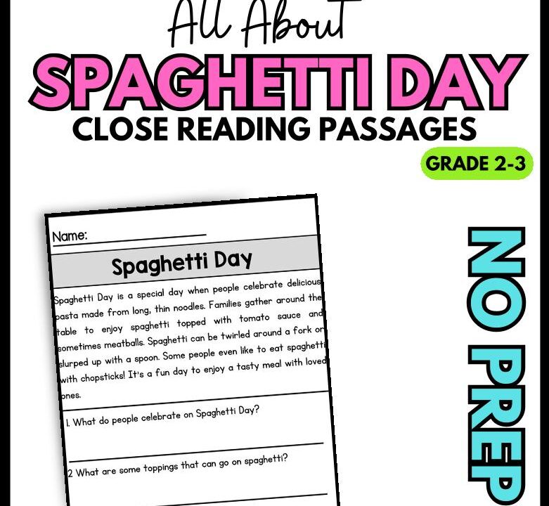 Spaghetti Day