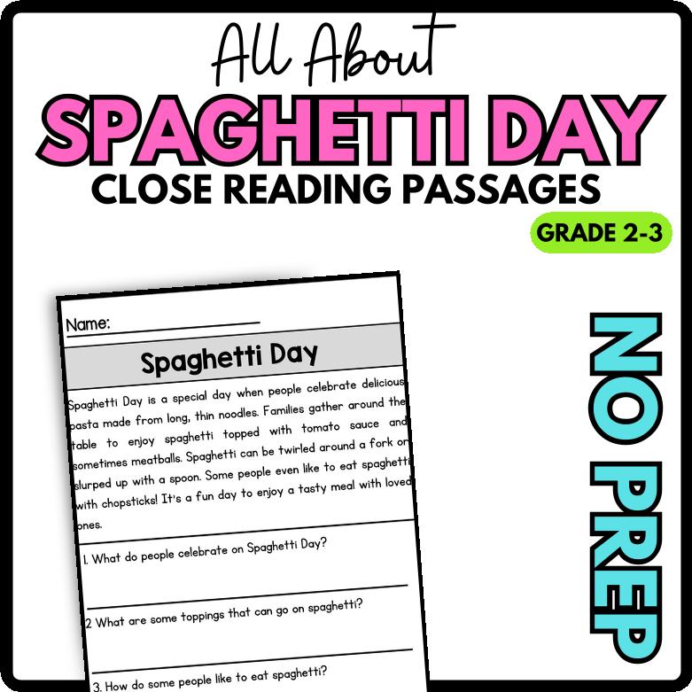 Spaghetti Day