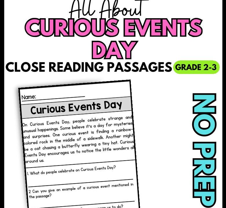 Curious Events Day