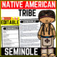 Seminole Tribe Native American Heritage Month Reading Comprehension Worksheet-Printable and Editable