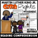 Martin Luther King Jr. Civil Rights Movement Reading Comprehension Worksheet-Printable and Editable