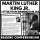 Martin Luther King Jr. Reading Comprehension Worksheet-Printable and Editable