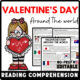 Valentine's Day Reading Comprehension Worksheet-Printable and Editable