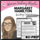 Women's History Month MARGARET HAMILTON Reading Comprehension Worksheet-Printable and Editable