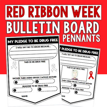 Red Ribbon Week - Bulletin Board Craft - March