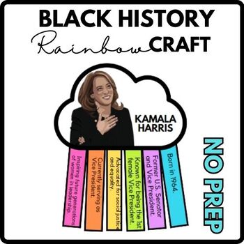 Kamala Harris Black History Month - Bulletin Board Craft - March