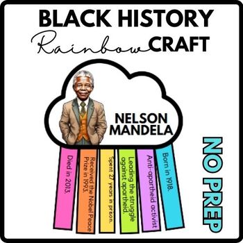 Nelson Mandela Black History Month - Bulletin Board Craft - March