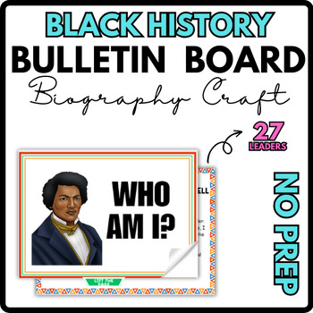 Black History Month - Bulletin Board Craft - March